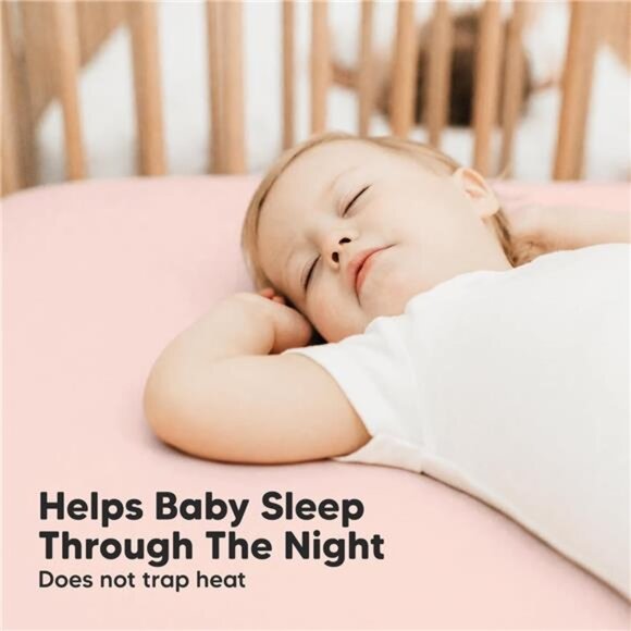 2-Pack Crib Sheets for Boys, Girls - Viscose Derived from Bamboo Fitted Crib - Picture 5 of 14